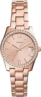 [FOSSIL] Scarlette Women's Sports Watch with Stainless Steel Bracelet or Genuine Leather Band