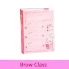 3pcs Set Eye Brow Class Drawing Guide Eyebrow Stencil Card Template He XXL