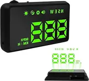 KUOWEIHUD Heads up Display for Cars,Car HUD,Head up Display for Car,Car Speedometer Display,Automatic Brightness Adjustment,Speeding Alert,USB Cable Plug & Play