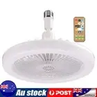 Aromatherapy Ceiling Fan with LED Light Remote Control (White Small Remote)