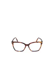 Cat's eye glasses 53 White