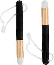 BATHVEVE 2pcs Blackhead Cleaning Brush Pore Cleansing Tool Face Cleaner Brush Soft Bristles