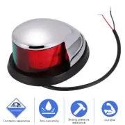 1X Boat Yacht Bi-Color Signal Lamp LED Bow Navigation Light 2NM Deck-mount