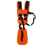 Adjustable Trimmer Padded Belt Double Shoulder Harness Strap For Brush Cutter Lawnmower