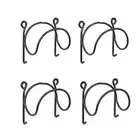 Bathroom Towel Rack Wall-Mounted Wine Rack Multifunctional Storage Shelf4844