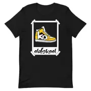 Shirt to Match Jordan Retro 6 Yellow Toe - Polaroid Oldskool Sneaker Graphic Tee