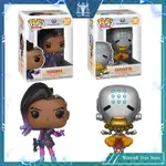 FUNKO POP TOYS 遊戲:守望先鋒-SOMBRA GAMES:守望先鋒-ZENYATTA 3.75 英寸娃娃公