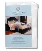 LuxGuard Pillow Protector Microfiber Zip Cover Dust Mite Allergen Proof Standard
