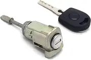 Front Left Driver Side Door Lock Barrel Cylinder, for VW, for Passat B5 3B 3BG 1996-2005 Lupo 1998-2005 3BD837167