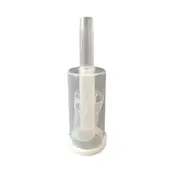 2Pcs Plastic Durable Air-lock Homebrew Exhaust Valve with Cap Beer Fermentation Wine Making Twin Bubble Grommet Airlocks