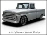 1965 Chevrolet Apache Pickup Truck NEW Metal Sign: 12x16" Ships Free