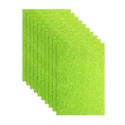 10Pcs Light Green Foam Sheets, 8"x12" Self-Adhesive EVA Foam Sheets(1.5mm Thick)