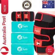 New Hot & Cold Knee Ice Pack Wrap-4 in 1 Knee Pain Relief Wrap for Injuries | AU