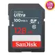 SanDisk 128GB 128G SDXC【100MB/s】Ultra SD SDHC UHS-I C10 Class 10 SDSDUNR-128G 相機記憶卡