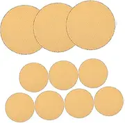 TEMPNAP 10Pcs Sanding Discs Self Adhesive Grit Sandpaper Pads for Angle Grinder Adhesive Sandpaper for Automotive Finishing