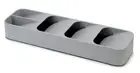 DrawerStore Compact Cutlery Organizer Kitchen Drawer Tray, Small