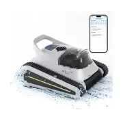 Pool Vacuum for Inground Pools, Cordless Robotic Pool Cleaner, Pool Vacuum wi...