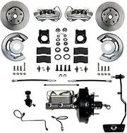 LEED BRAKES FC0002-3405A Power Disc Brake Conversion 67-69 Ford with Automatic Transmission-4Piston