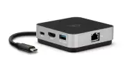 OWC USB-C Travel Dock E, 6 Port, Bus-Powered, USB Type-C 100W Pass Through