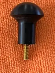 MORSE CODE KEY KNOB ~ NAVY FLAMEPROOF TYPE ~ 10-24 THREADS ~ MADE IN MONTANA