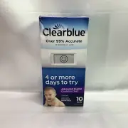 Clearblue Advanced Digital Ovulation Test (10 Count) Exp. 12/31/2025 Damaged Box