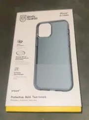 BodyGuardz STACK 10ft Drop Protection Case For iPhone 12 Pro Max Kris Blue. New