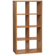 Horsen 8 Cube Bookcase Walnut