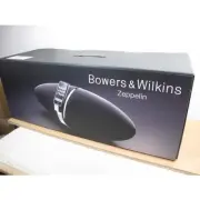 B&W Zeppelin Wireless Air Speaker black oval shape home audio compact music