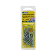 Zenith 6G x 38mm Zinc Plated Hinge-Long Threads Countersunk Head Timber Screw...
