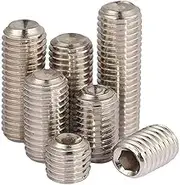 Socket Cup Point Grub Screw Allen Head Screws Stainless Steel Bolts M10*8,10 pcs