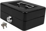 Box Hidden Storage Box Combination Lock Durable Money Safe Box for Cash Valuables Removable Tray for Organization for Home Office Use