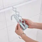 Easy Storage Clothes Rack Rotating Space-saving Wall Mounted Drying