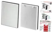 H13 True HEPA Replacement Filter for Levoit Vital 100 Air Purifier 2 PACK