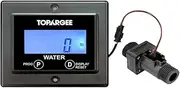 Topargee Flush Mount Water Tank Gauge H2F-FM - Know Your Usage & How Much Is Left in Your Tank to The Litre/Gallon in Your Caravan, Motorhome & RV