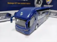 在飛比找露天拍賣優惠-【千代】馬拉加足球隊俱樂部大巴士汽車模型Malaga CF 