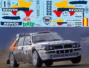 1/12 Decals for Lancia Delta Sainz Rally Montecarlo 1993 TB Decal TBD872