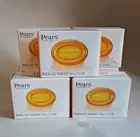 7 New Pears Transparent Glycerin Bar Soap 3.53 Oz Each ORANGE COLOR