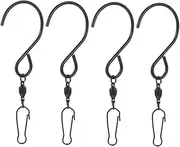 BESPORTBLE Sturdy Swivel s Hooks Outdoor Hanging Hooks for Bird Feeders Wind Chimes Garden Decor