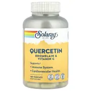 Solaray, Quercetin, Bromelain & Vitamin C, 120 VegCaps