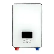 220v 6500w Electric Hot Water Heater Tankless Instant Heating Set Bathroom Self Nozzle|