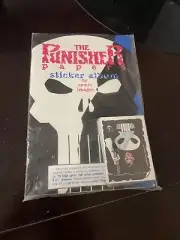 1990 Punisher Papers Factory sealed Comic book with Master set!