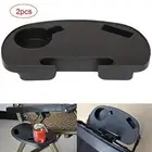 1/2X Clip On Side Table Tray For Zero Gravity Sun Lounger/Camping Chair Outdoor
