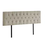 King Size | Deluxe Headboard Bedhead (Beige)