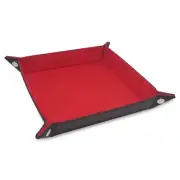 BCDDTRECRED BCW Diversified Dice Tray: LX: Square: Red