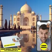 India travel prepaid SIM card Prepaid Unlimited Data 4G Network Overseas roaming