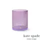 美國 Kate Spade Lips Lilac Colorblock 淡紫丁香筆筒