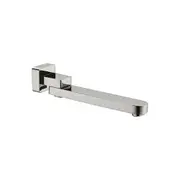Amelie Wall Swivel Basin/Bath Spout Paddle 240mm Brushed Nickel BDO207BN