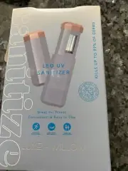LED UV SANITIZER LUXE+WILLOW Kills Up to 99% Germs. NIB