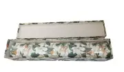 Vintage Floral Decor Drawer Liner Paper 6 Sheets NOS Lily Liner 17" Italy