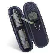 Portable Straw Water Purifier Filter w/ Carry Case Hiking Camping Backpack,Camo